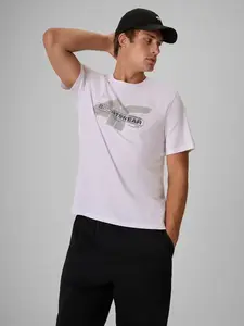 Pánské bavlněné tričko 4f bílá xl