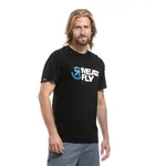 Pánské tričko meatfly revital černá xxl
