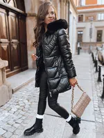 Dámská zimní bunda AUTUMN GLOW Barva černá DSTREET