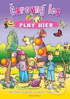 Čarovný les plný hier (Hlavolamy, hádanky a úlohy s riešeniami...) - kniha z kategorie Pro děti
