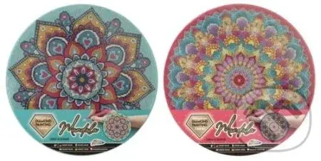 Malování pomocí kamínků (Diamond Painting Mandala)