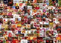 Collage - Christmas - puzzle z kategorie Umělecké
