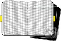 Moleskine - zošity čierne (sada 3 ks) (štvorčekované, malé)