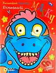 Dinosauři - Karnevalové škrabošky Masky - kniha z kategorie Omalovánky