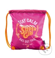 Sáček na obuv Supergirl – Stay calm