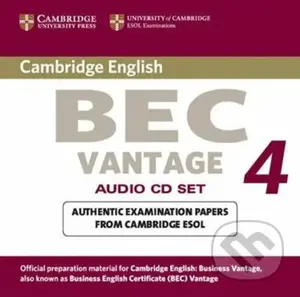 Cambridge BEC 4 Vantage Audio CDs (2) : Examination Papers from University of Cambridge ESOL Examinations - audiokniha z kategorie Jazykové učebnice…