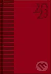 Týdenní diář A5 cz/sk Vivella red