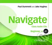 Navigate Beginner A1: Class Audio CDs - Paul Dummett - audiokniha z kategorie Jazykové učebnice a slovníky