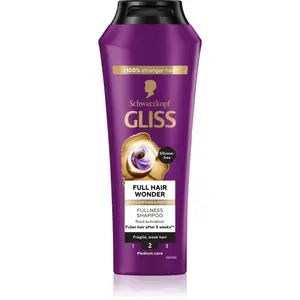 Schwarzkopf Gliss Full Hair Wonder regeneračný šampón pre oslabené vlasy 250 ml