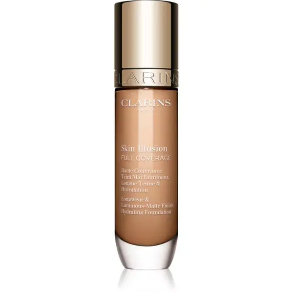 Clarins Skin Illusion Hydrating Foundation vysoko krycí make-up odtieň 110N 30 ml
