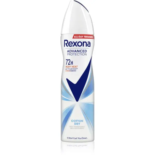 Rexona Advanced Protection Cotton Dry antiperspirant sprej 150 ml