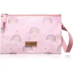 Saro Baby Lunch Bag vrecúško na desiatu/olovrant Pink Rainbow 14,5x21,5 cm 1 ks