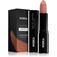 NOBEA Day-to-Day Matte Lipstick matný rúž odtieň Sandstone #M20 3 g