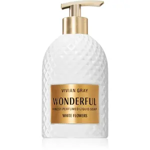Vivian Gray Wonderful White Flowers luxusné tekuté mydlo na ruky 500 ml