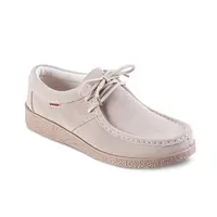 Dámske semišové poltopánky LAKY béžové