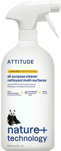 ATTITUDE Univerzálny čistič s vôňou citrónovej kôry 800 ml