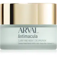 Arval Antimacula Clarifying Night Cream & Mask obnovujúca nočná krémová maska proti pigmentovým škvrnám 50 ml