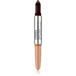 Clinique High Impact™ Shadow Play očné tiene v ceruzke duo odtieň Café Au Lait 1.9 g