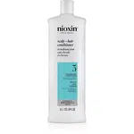 Nioxin System 3 Scalp + Hair Shampoo kondicionér pre farbené rednúce vlasy 1000 ml