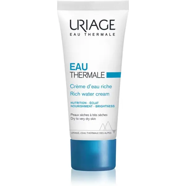 Uriage Eau Thermale Rich Water Cream výživný a hydratačný krém pre suchú až veľmi suchú pleť 40 ml