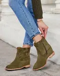 Resti Boots in cowboy style on a covered wedge heel Patorias