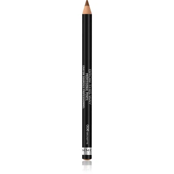 Rimmel Brow This Way ceruzka na obočie s kefkou odtieň 006 Brunette 1,4 g
