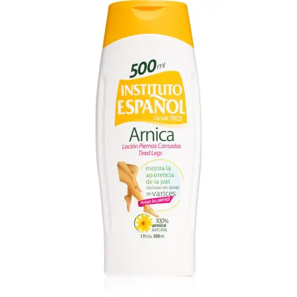 Instituto Español Arnica telové mlieko pre unavené nohy 500 ml