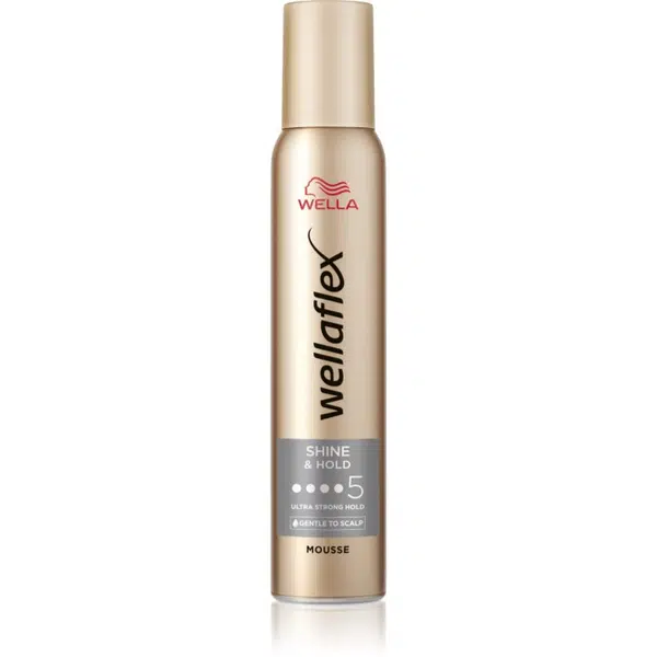 Wella Wellaflex Shine & Hold penové tužidlo pre lesk 200 ml