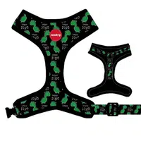 Reedog DINO BLACK | Postroj pre psa - XS