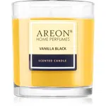 Areon Scented Candle Vanilla Black vonná sviečka 120 g