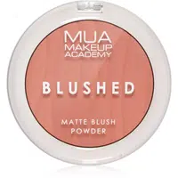 MUA Makeup Academy Blushed Powder Blusher púdrová lícenka odtieň Rose Tea 5 g