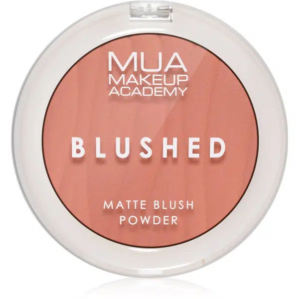 MUA Makeup Academy Blushed Powder Blusher púdrová lícenka odtieň Rose Tea 5 g