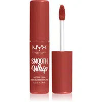 NYX Professional Makeup Smooth Whip Matte Lip Cream zamatový rúž s vyhladzujúcim efektom odtieň 03 Latte Foam 4 ml