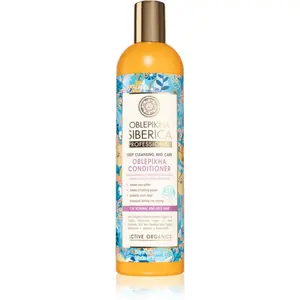 Natura Siberica Oblepikha (Sea-Buckthorn) hĺbkovo čistiaci kondicionér pre normálne až mastné vlasy 400 ml