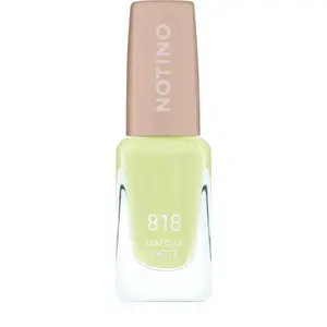 Notino Gel Effect Nail Polish lak na nechty s gélovým efektom 818 Matcha Latte 10 ml
