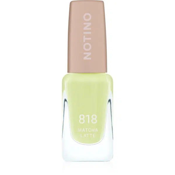 Notino Gel Effect Nail Polish lak na nechty s gélovým efektom 818 Matcha Latte 10 ml