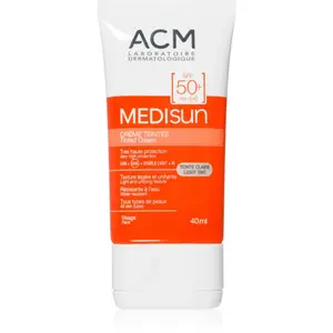 ACM Medisun ochranný krém SPF 50+ odtieň Light 40 ml