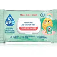 GoWipes For Kids & Juniors vlhčený toaletný papier pre citlivú pokožku pre deti 44 ks