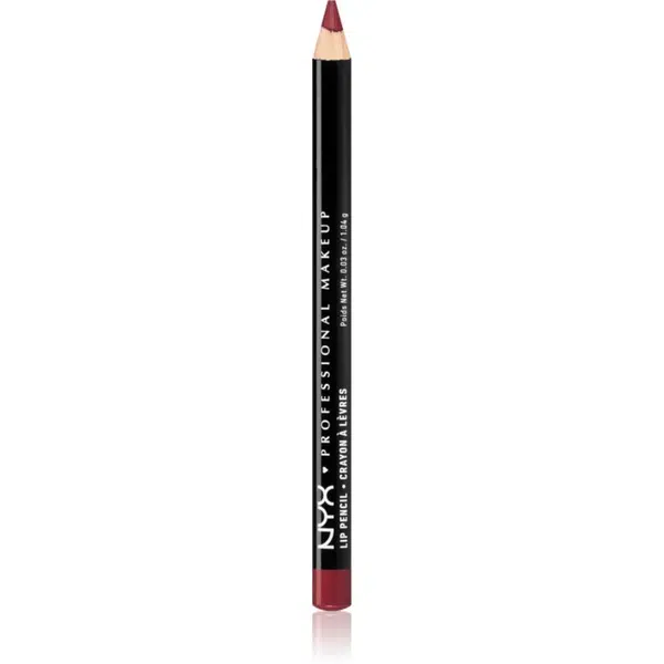 NYX Professional Makeup Slim Lip Pencil precízna ceruzka na pery odtieň 817 Hot Red 1 g