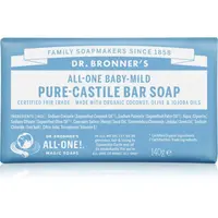 Dr. Bronner’s Baby-Mild tuhé mydlo bez parfumácie 140 g