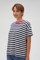 Marisse Women's Sweatshirt L-Bl-4605 Navy