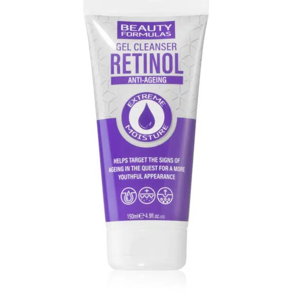 Beauty Formulas Retinol hĺbkovo čistiaci gél proti vráskam 150 ml