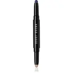 Bobbi Brown Long-Wear Dual-Ended Cream Shadow Stick očné tiene v ceruzke duo odtieň Silk / Rich Navy 1.6 g