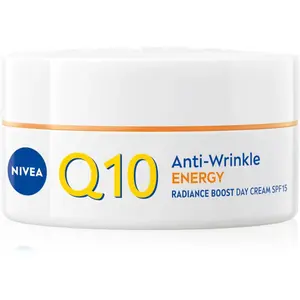 NIVEA Q10 Anti-Wrinkle Energy energizujúci denný krém proti vráskam SPF 15 50 ml