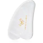Crystallove Clear Quartz Gua Sha masážna pomôcka 1 ks