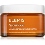 Elemis Superfood AHA Glow Cleansing Butter čistiaca pleťová maska pre rozjasnenie pleti 90 ml