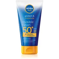 NIVEA SUN Protect & Moisture hydratačné mlieko na opaľovanie s kyselinou hyalurónovou SPF 50+ 150 ml