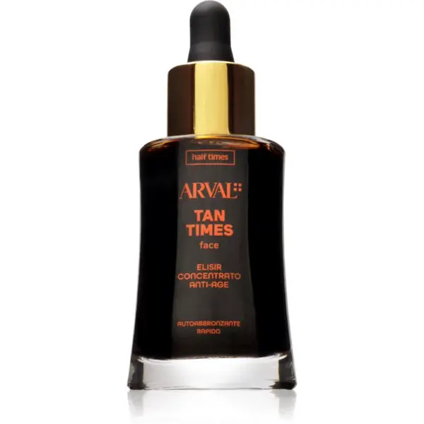 Arval Half Times Tan Times Face samoopaľovací elixír 30 ml