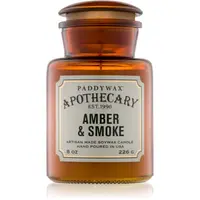 Paddywax Apothecary Amber & Smoke vonná sviečka 226 g