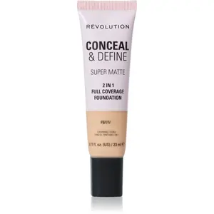Revolution Conceal & Define zmatňujúci make-up odtieň F5NW 23 ml